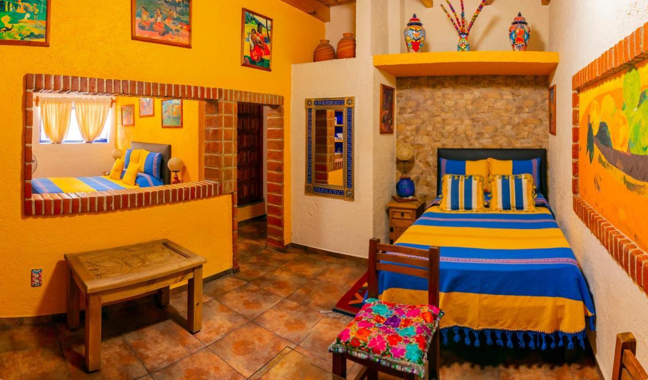 Mex Suites Casa Azul B&B เม็กซิโกซิตี้ ภายนอก รูปภาพ