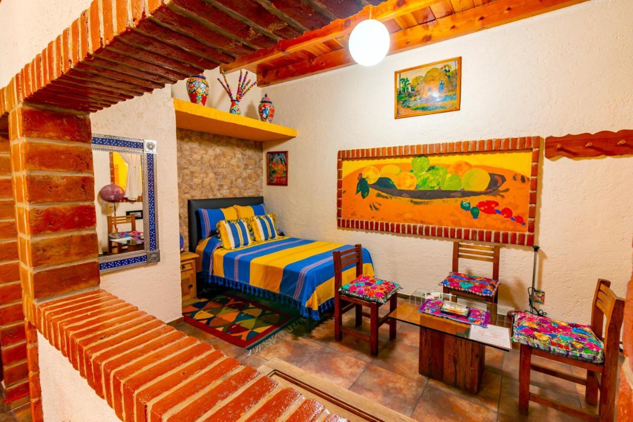 Mex Suites Casa Azul B&B เม็กซิโกซิตี้ ภายนอก รูปภาพ