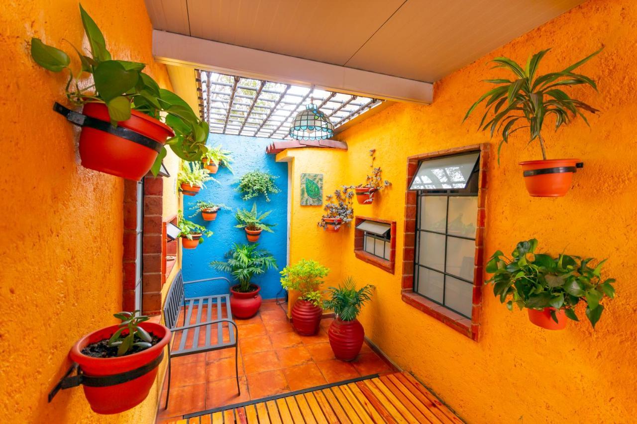 Mex Suites Casa Azul B&B เม็กซิโกซิตี้ ภายนอก รูปภาพ