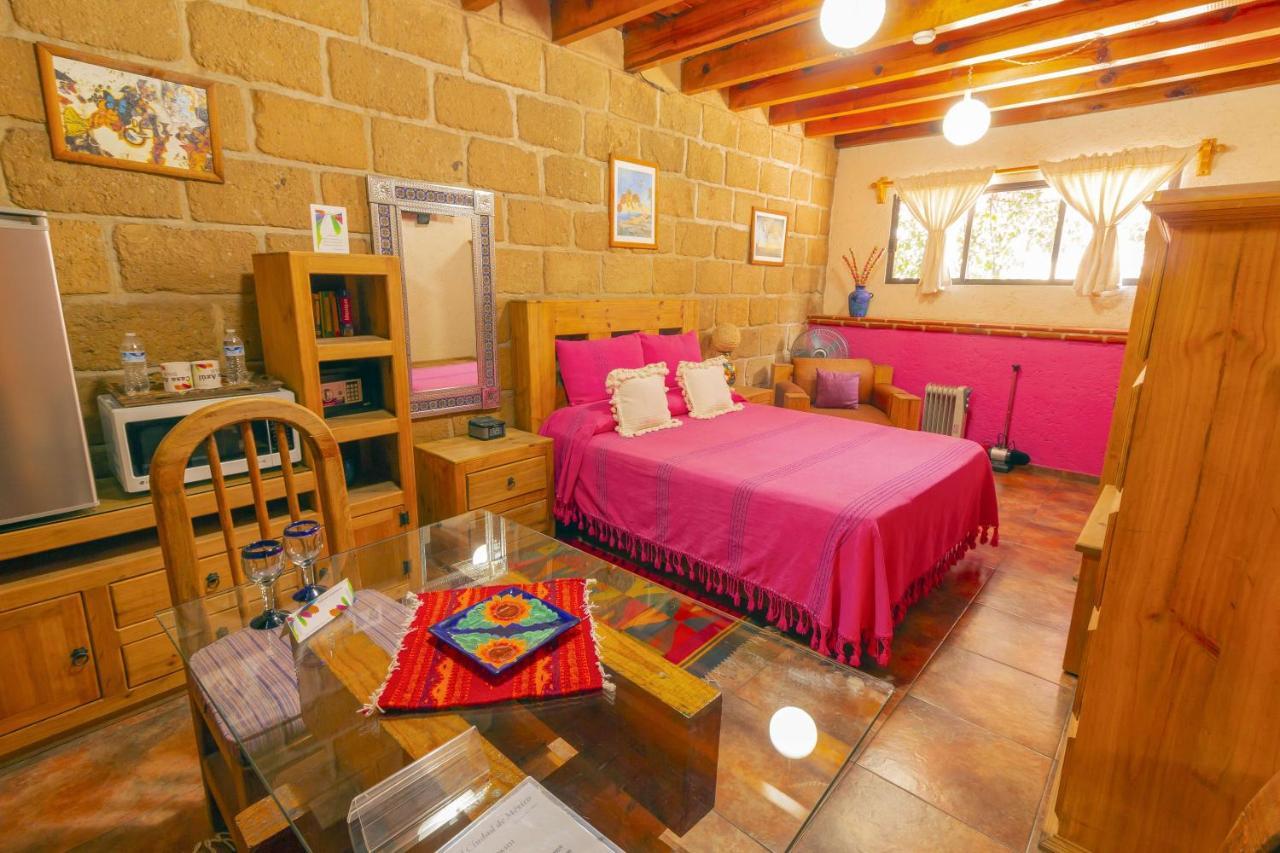 Mex Suites Casa Azul B&B เม็กซิโกซิตี้ ภายนอก รูปภาพ
